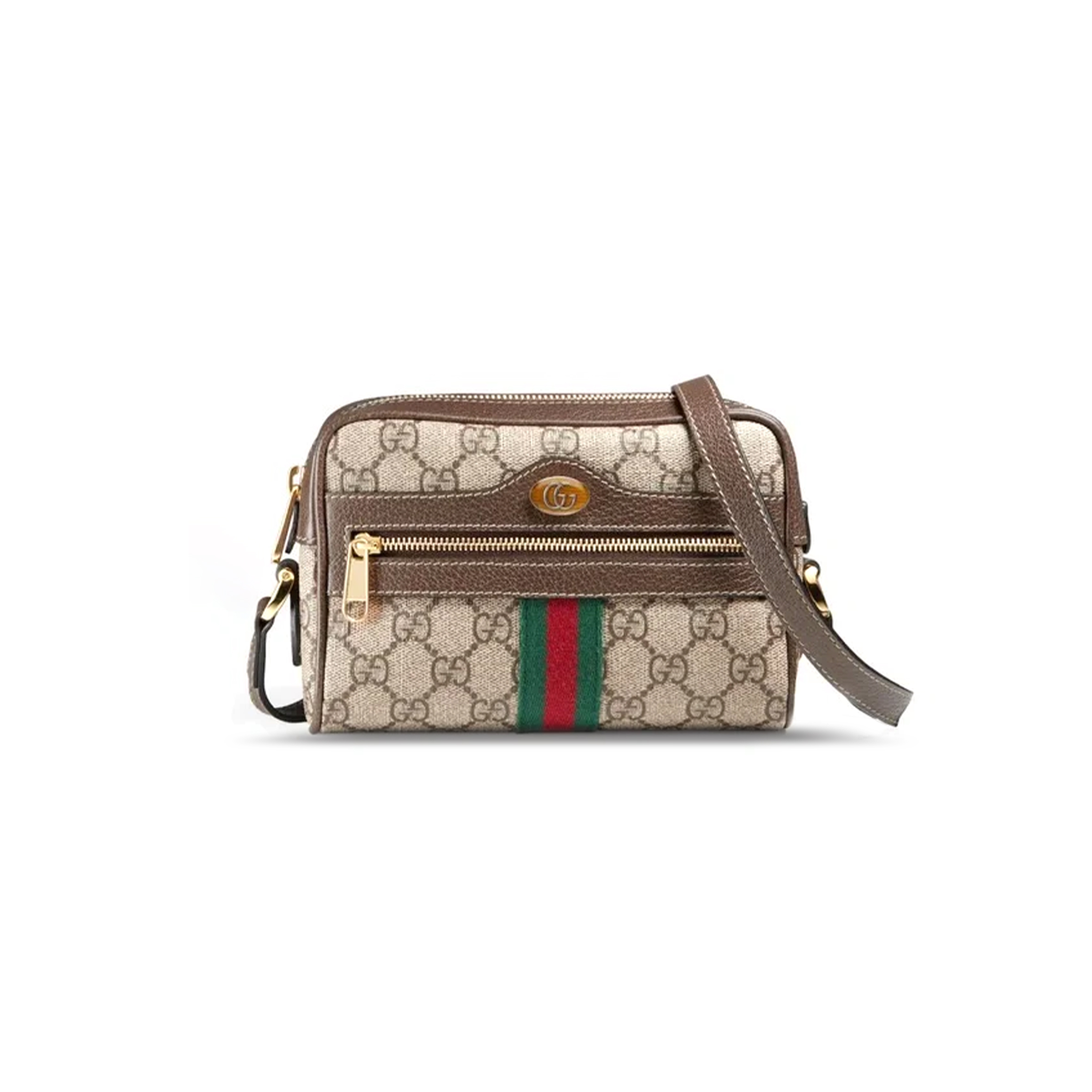 GUCCI OPHIDIA GG SUPREME MINI BAG 517350 (17.5*12*5.5cm)